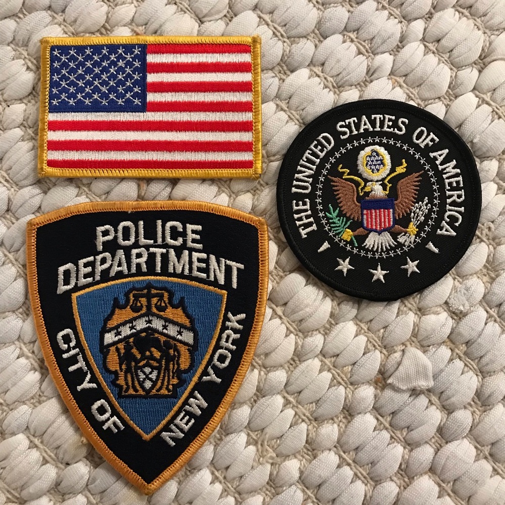 USA, NYPD | NEW IRON ON PATCHES